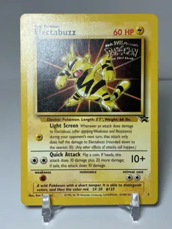 Pokemon TCG Electabuzz Kids WB Presents the First Movie Promo Card #2 - Image 1