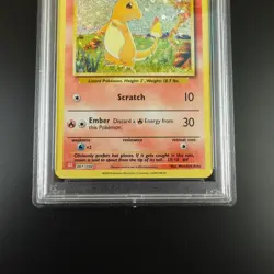 PSA 9 Charmander 001/034 Pokemon Classic Collection English Holo Graded Card - Image 3