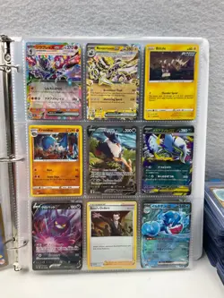 Lot of 162 Pokemon TCG Cards & Binder Mixed Collection Japanese & English - Image 2