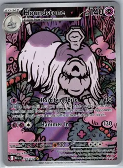 Houndstone 145/132 ME01: Mega Evolution - Pokemon Card - NM - Image 1