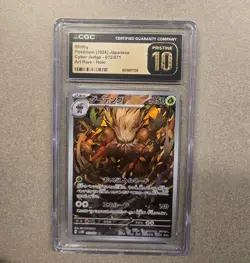 CGC 10 Pristine Shiftry 072/071 AR Cyber Judge sv5M Japanese Pokemon Card - Image 1