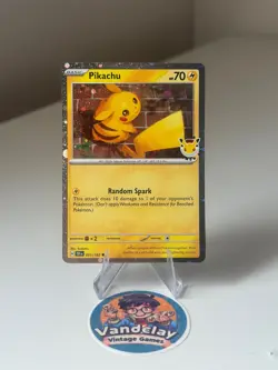 Pikachu (Pokemon Day 2026) 051/162 Common Miscellaneous Cards & Products Holo NM - Image 1