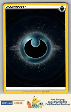 Darkness Energy (2022 Unnumbered) - Brilliant Stars - Single Card - Pokemon TCG - Image 1