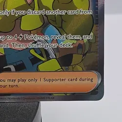 Canari 257/217 Ascended Heroes Full Art Trainer Ultra Rare Pokemon Card - Image 5