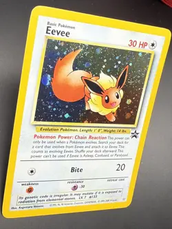 Pokemon Eevee 11/53 Black Star Promo Holo Card WOTC - Image 2