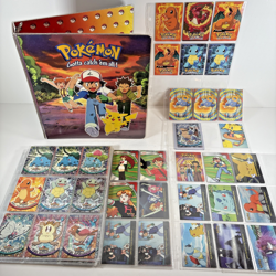 Vintage Topps Pokemon Card Lot 175+ (11 Chrome HOLOS) TV Animation Series 1,2,3 - Image 1