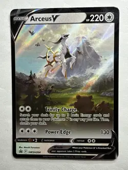 Pokemon TCG Arceus V SWSH204 SWSH: Sword & Shield Promo - Image 1