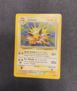 Jolteon 14/110 Holo Rare Legendary Collection Pokemon Card - Image 2