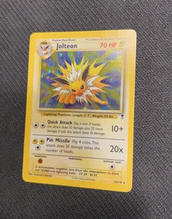 Jolteon 14/110 Holo Rare Legendary Collection Pokemon Card - Image 5