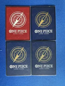 Monkey.D.Luffy One Piece TCG 4-card lot OP04 Super Rare+OP05 Leader+more - PWE - Image 2