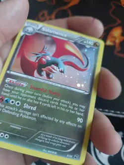 Pokemon TCG Salamence Holo Card Dragon Vault 8/20 Light Play Condition - Image 4