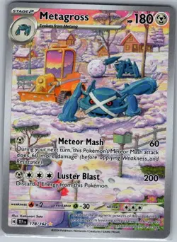 Metagross 178/162 SV05: Temporal Forces - Pokemon Card - NM - Image 1