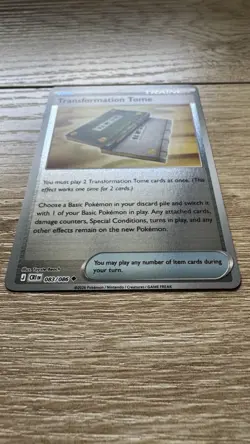 Pokemon Transformation Tome 083/086 - ME04: CRI Uncommon Reverse Holo Card NM - Image 2