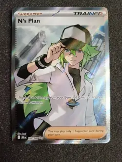 N’s Plan - 163/086 - Illustration Rare - Black Bolt - NM/M - Pokemon Card - Image 1