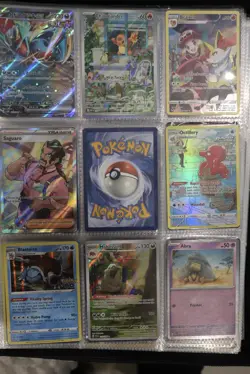 Pokemon 300+ Card Lot | Charizard Binder + Pikachu Mini Binder - Image 4
