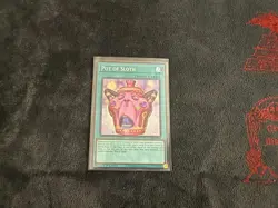 Yugioh! Pot of Sloth CORI-EN061 Secret Rare 1st Ed NM In Hand FAST SHIPPING! - Image 1