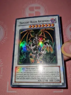 Thought Ruler Archfiend (LP) TDGS-EN044 Ultra Rare Unlim - Image 2