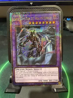Dark Magician the Dragon Knight (Quarter Century Secret Rare) RA03-EN268 - Image 1