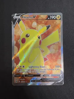POKEMON TCG - PIKACHU V - BRILLIANT STARS - 157/172 - NM - Image 1