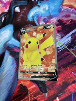 Pokemon TCG Pikachu V 157/172 Full Art Swsh09 Brilliant Stars - Image 2