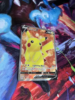 Pokemon TCG Pikachu V 157/172 Full Art Swsh09 Brilliant Stars - Image 3