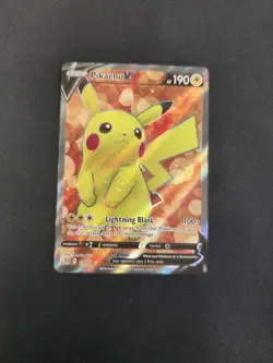 🌟🌟🌟 Pokemon TCG Pikachu V Full Art Brilliant Stars 157/172 🌟🌟🌟 - Image 1