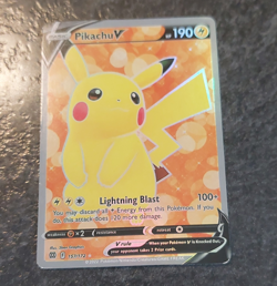 Pokemon Company Pokemon TCG Pikachu V Brilliant Stars UR Full Art Holo 157/172 - Image 1