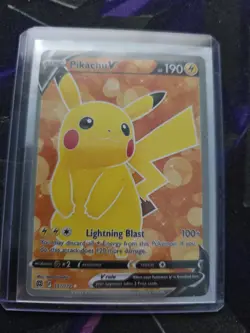 Pikachu V Sword & Shield: Brilliant Stars 157/172 Holo Ultra Rare Pokemon TCG - Image 1