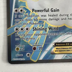 Altaria EX 123/124 X & Y Fates Collide Ultra Rare Full Art Holo Pokemon Card - Image 5