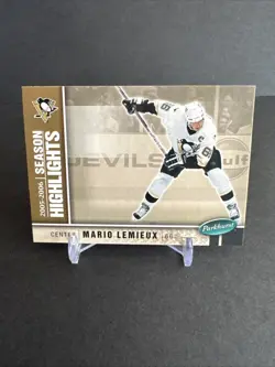 2005-06 Parkhurst SEASON HIGHLIGHTS #590 Mario Lemieux PENQUINS EX/NM - Image 1