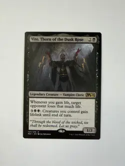 MTG Vito, Thorn of the Dusk Rose M21 127/274 Rare EN - Image 1