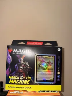 March Of The Machine Commander Deck -Calvary Charge -commander-sidar Jabari - Image 1