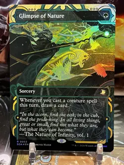 MTG | Glimpse of Nature ✨FOIL✨ [SOS Mystical Archive] - Image 1