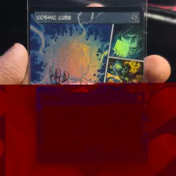 MTG Marvel Super Heroes - Cosmic Cube Artifact Foil Full Art EN Mythic 0312 - Image 1