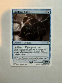 Displacer Kitten (White Border) [Mystery Booster 2] Near Mint - Image 1