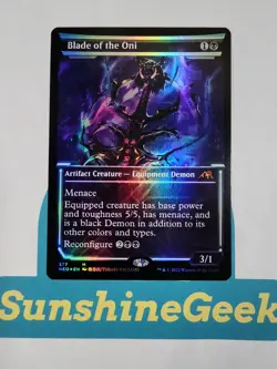 Blade of the Oni (Showcase) Kamigawa: Neon Dynasty Foil - Image 1