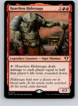 Magic the Gathering Heartless Hidetsugu Commander Masters MTG Free Shipping! - Image 1