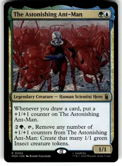 The Astonishing Ant-Man 204 Rare Marvel Super Heroes Magic: The Gathering NM - Image 1