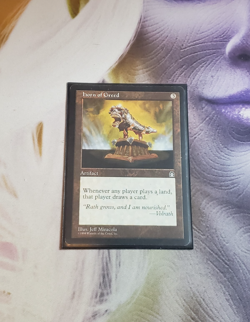 Horn of Greed - Stronghold Magic the Gathering MTG - Lightly Played LP - Image 1