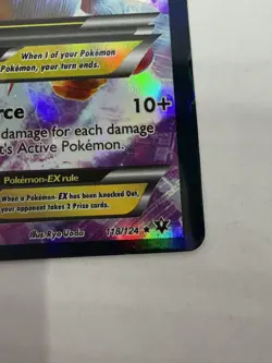 M Alakazam EX Mega Holo Ultra Rare Fates Collide 118/124 210 HP Pokemon TCG Card - Image 4