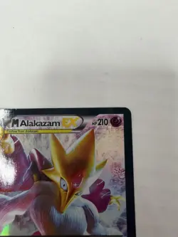 M Alakazam EX Mega Holo Ultra Rare Fates Collide 118/124 210 HP Pokemon TCG Card - Image 5
