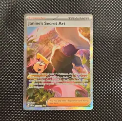 Pokemon TCG Janine's Secret Art SV: Prismatic Evolutions 173/131 SIR Holo EN - Image 1