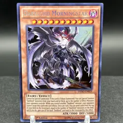 Darklord Morningstar DESO-EN029 1st Edition Yugioh Card - Image 1