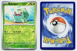 Bulbasaur SV: Scarlet & Violet 151 001/165 Reverse Holo Pokemon NM - Image 1