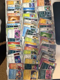 100+ EN Pokemon Cards Lot 15 Reverse Holo M/NM All Destined Rivals No Rares - Image 3