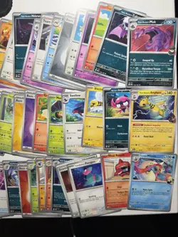 100+ EN Pokemon Cards Lot 15 Reverse Holo M/NM All Destined Rivals No Rares - Image 4