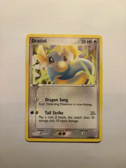 Pokemon TCG Dratini 53/109 Team Rocket Returns Regular - Image 1
