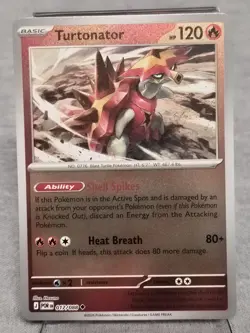Turtonator 017/088 Perfect Order Reverse Holo Pokemon TCG POR - Image 1