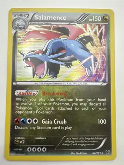 Salamence 64/101 Holo Rare - Black & White - Plasma Blast - Pokemon Tcg LP - Image 1