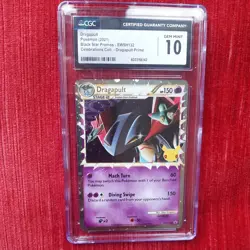 Pokemon TCG Dragapult SWSH132 CGC Gem Mint 10 Celebrations Coll. - Image 1